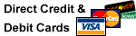 Direct Credit & Debit Card payments